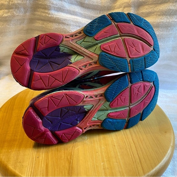 ASICS Shoes Women’s‎ Size 7 Lace Up Sneakers Mixed Colors - Picture 5 of 10